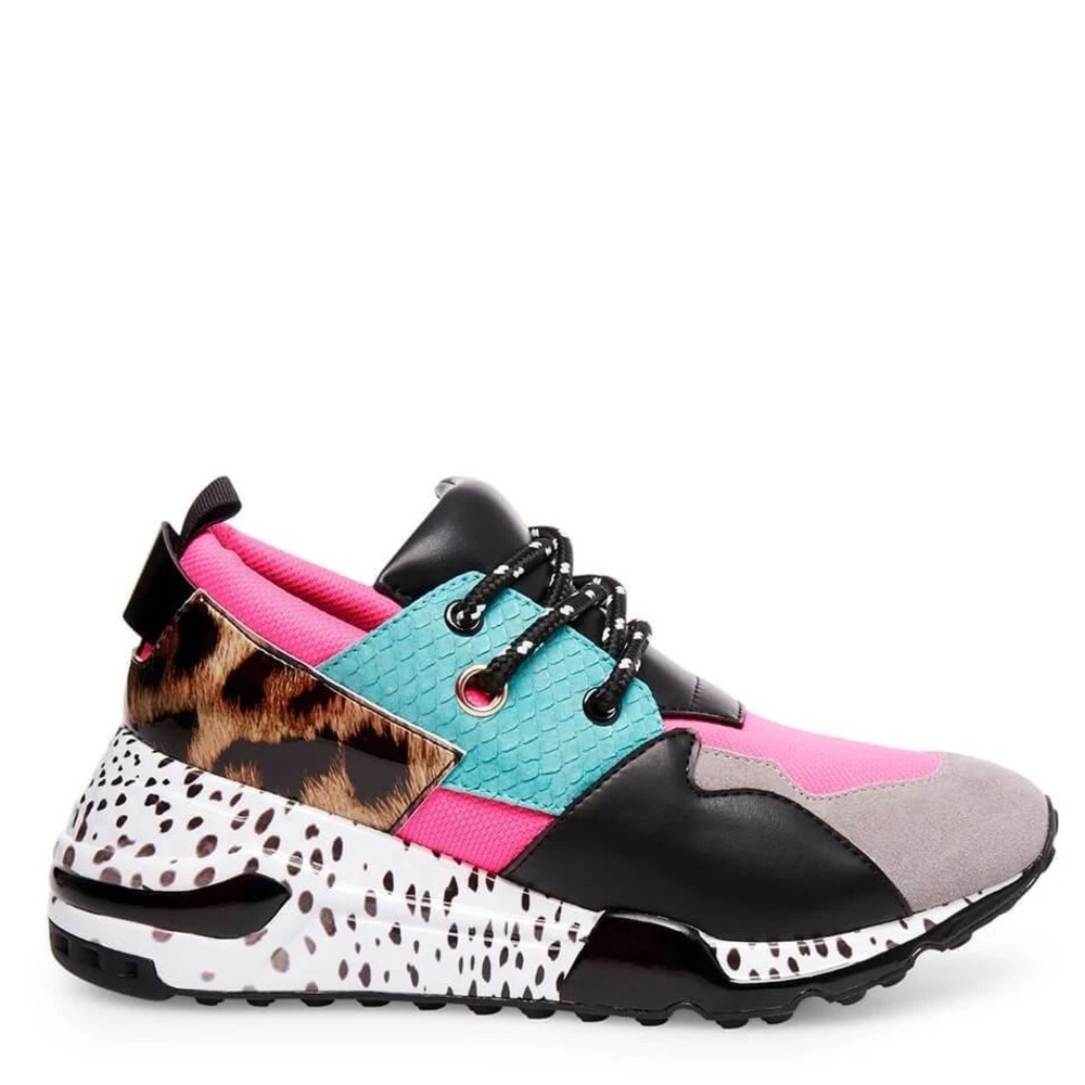 Steve Madden Cliff Barra Bright Sneakers 7.5